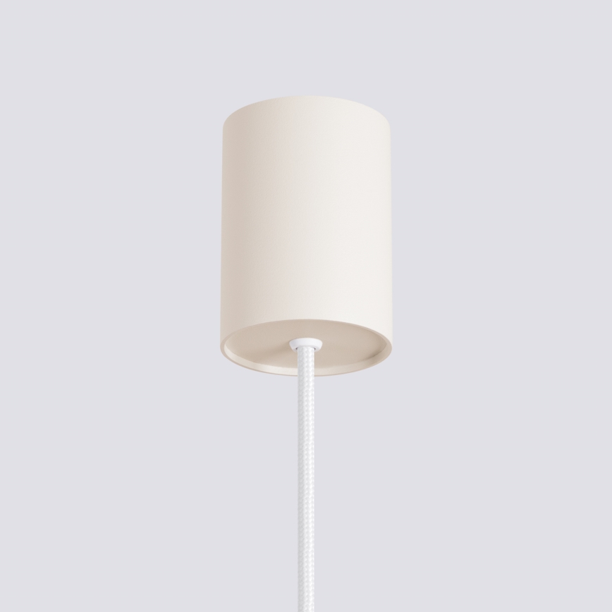 Pakaramā lampa uz vada ESTRIA 1xE14/10W/230V, Ø 14 cm, krēmkrāsaina