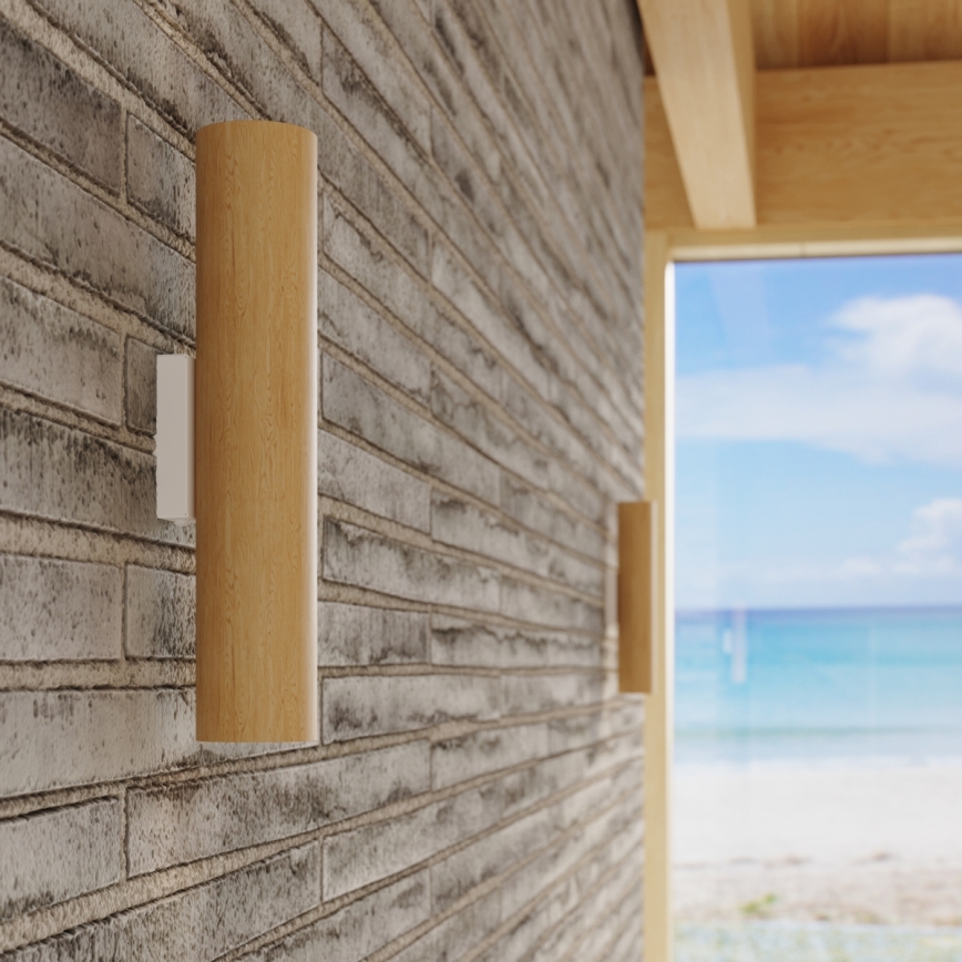 Sienas gaismeklis LINO 2xGU10/10W/230V buks