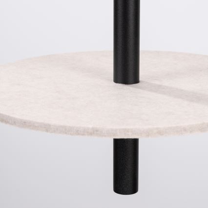 Pakaramais gaismeklis ar vadu FELTRO 1xG9/8W/230V melns/krēms