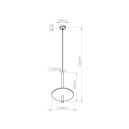 Pakarināmā lampa ar kabeli FELTRO 1xG9/8W/230V melna/zila