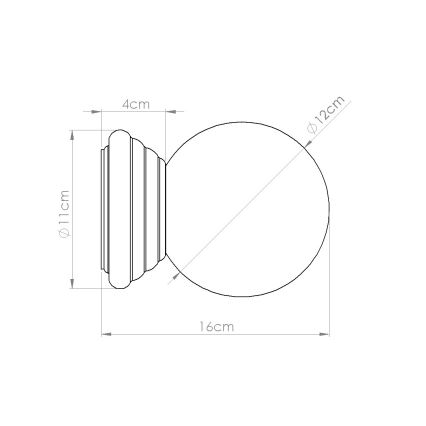 Vannas istabas sienas gaismeklis ZORI 1xG9/8W/230V IP44 rozā