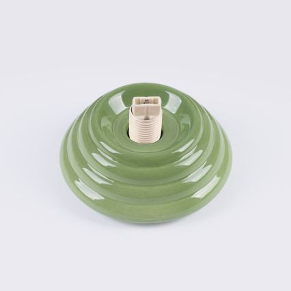 Vannas istabas griestu lampa ZORI 1xG9/8W/230V Ø 12 cm IP44 zaļa