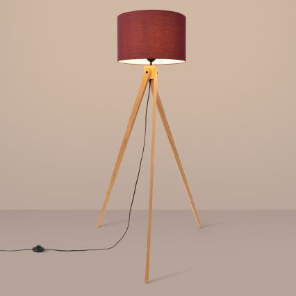 Grīdas lampa NATT 1xE27/15W/230V sarkana