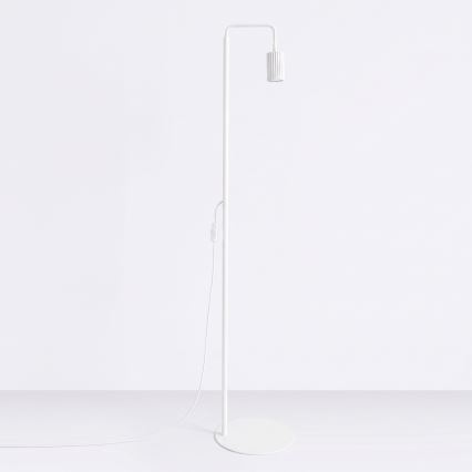 Grīdas lampa KARBON 1xGU10/10W/230V balta