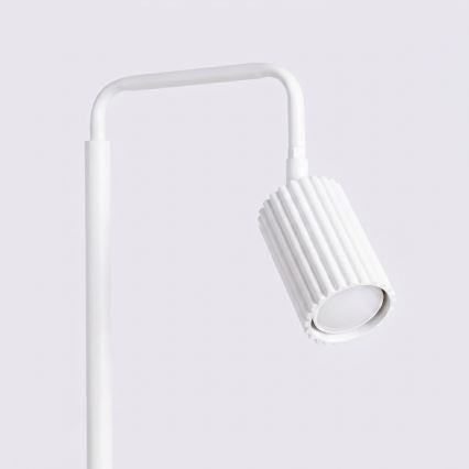 Grīdas lampa KARBON 1xGU10/10W/230V balta