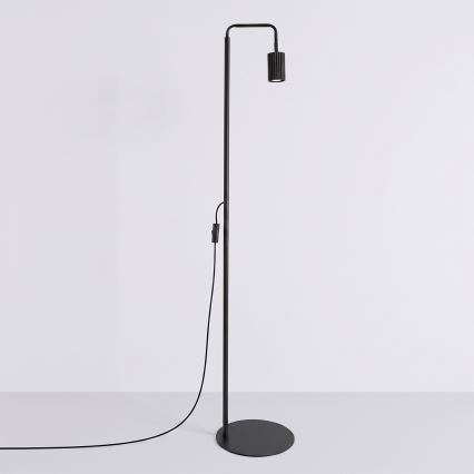 Grīdas lampa KARBON 1xGU10/10W/230V melna