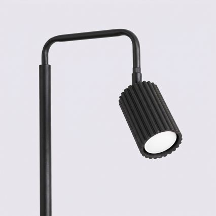 Grīdas lampa KARBON 1xGU10/10W/230V melna