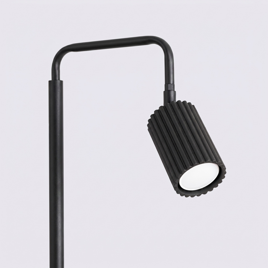 Grīdas lampa KARBON 1xGU10/10W/230V melna