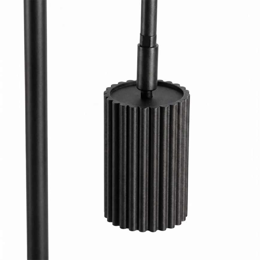 Grīdas lampa KARBON 1xGU10/10W/230V melna