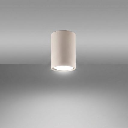 Punktveida gaismeklis LAGOS 1xGU10/10W/230V, 10 cm, krēmkrāsas