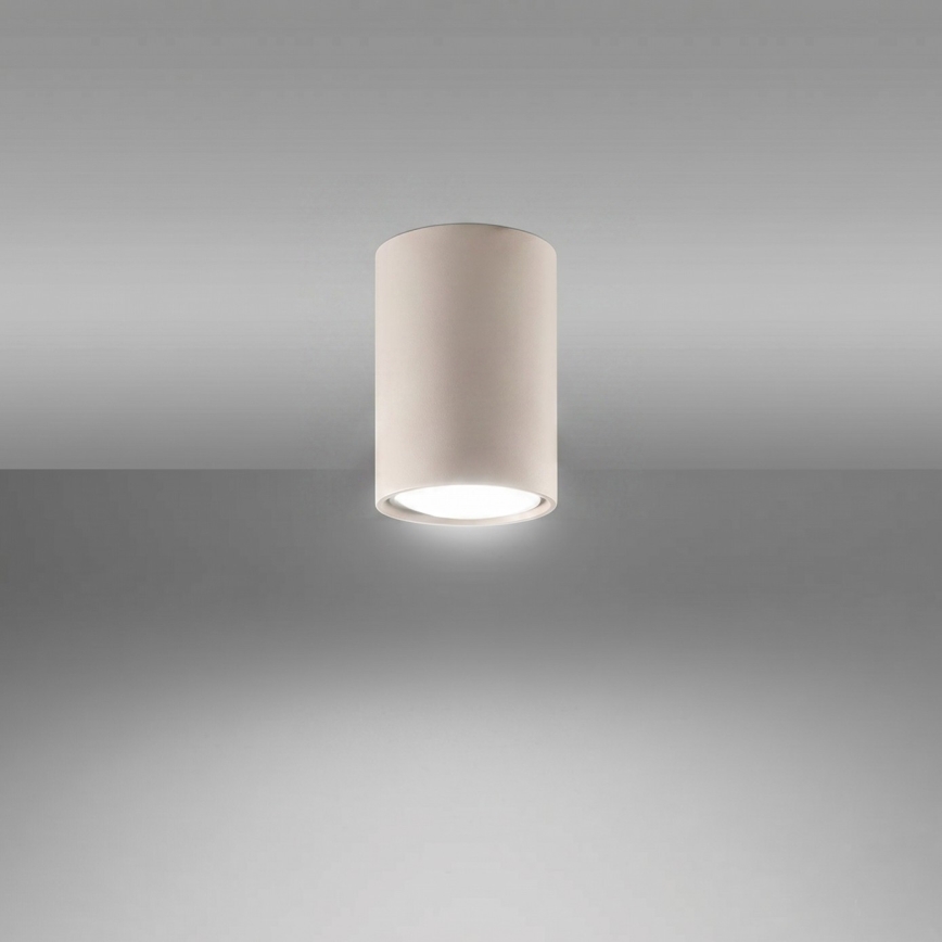 Punktveida gaismeklis LAGOS 1xGU10/10W/230V, 10 cm, krēmkrāsas