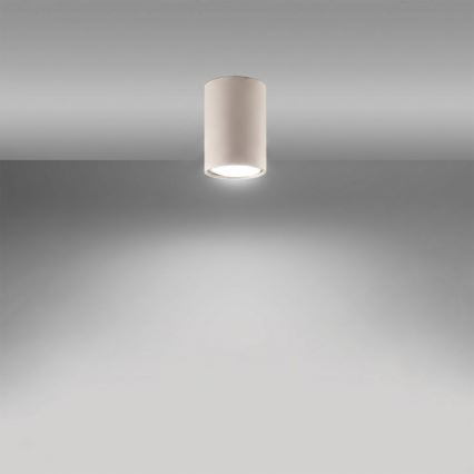 Punktveida gaismeklis LAGOS 1xGU10/10W/230V, 10 cm, krēmkrāsas