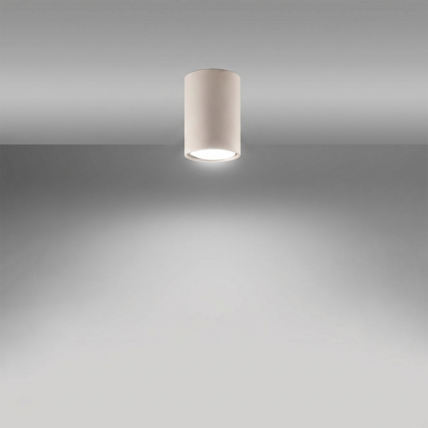 Punktveida gaismeklis LAGOS 1xGU10/10W/230V, 10 cm, krēmkrāsas