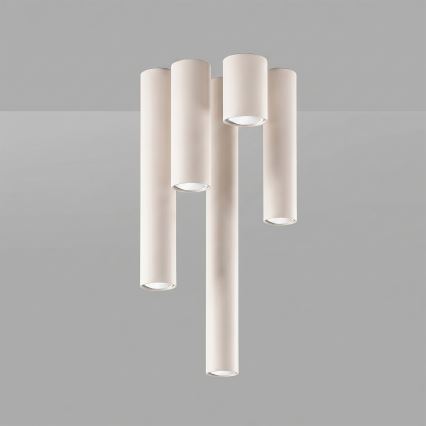 Punktveida gaismeklis LAGOS 1xGU10/10W/230V, 10 cm, krēmkrāsas