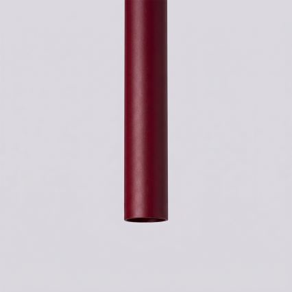 Lustra uz vada PASTELO 2xG9/8W/230V sarkana