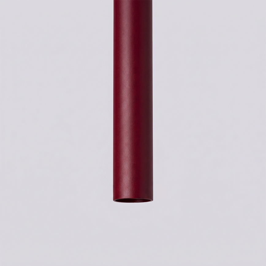 Lustra uz vada PASTELO 2xG9/8W/230V sarkana