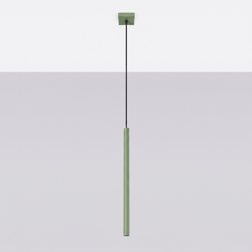 Piekaramā lampa uz vada PASTELO 1xG9/8W/230V zaļa