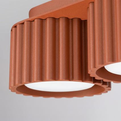 Virziena gaismeklis AURA 3xGX53/10W/230V oranžs