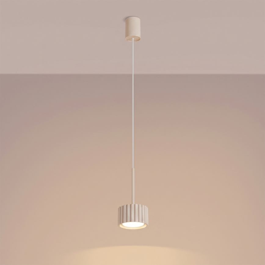 Pakarināmā lustra AURA 1xGX53/10W/230V krēmkrāsaina