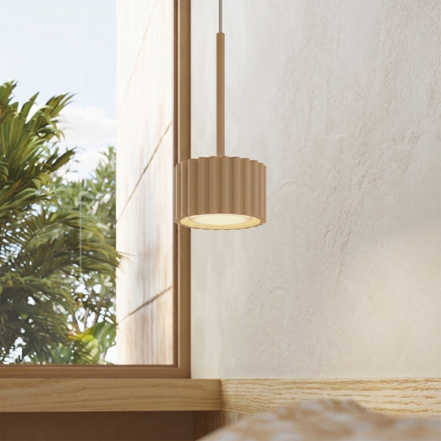 Pakarināmā lustra AURA 1xGX53/10W/230V krēmkrāsaina