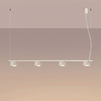 Lustra uz vada AURA 4xGX53/10W/230V krēmkrāsā
