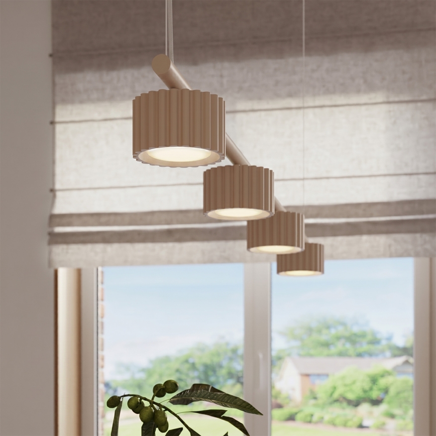 Lustra uz vada AURA 4xGX53/10W/230V krēmkrāsā