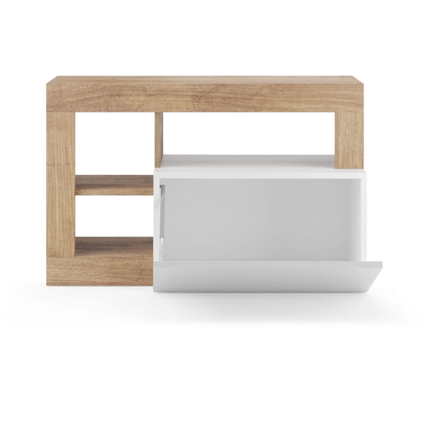 Sols LENOR 91x209 cm balts/brūns