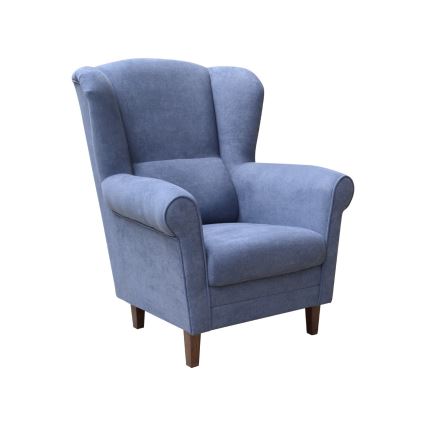 Spārnu krēsls GALA, zils