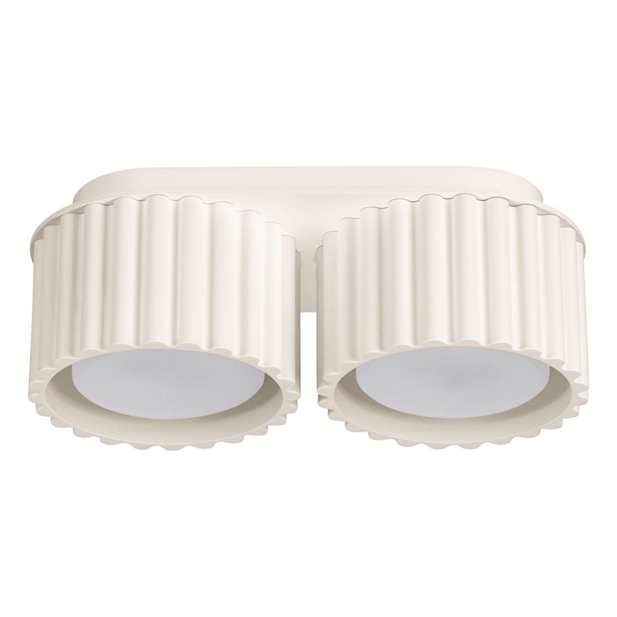 Spot gaismeklis AURA 2xGX53/10W/230V krēmkrāsā