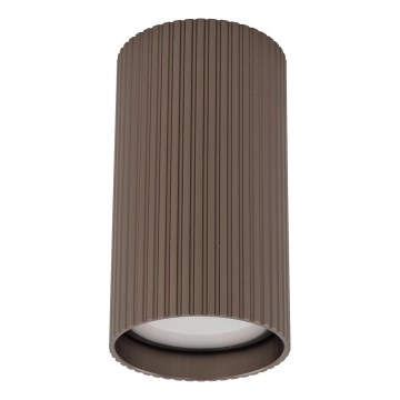 Spot gaismeklis TUNE S 1xGU10/10W/230V 10 cm brūns
