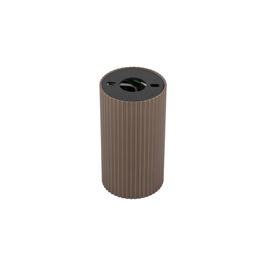 Spot gaismeklis TUNE S 1xGU10/10W/230V 10 cm brūns