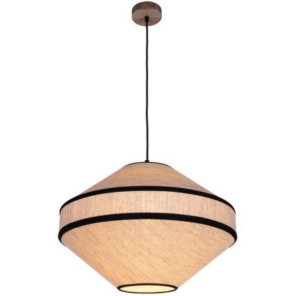 Lustra ar auklu AMIGO 1xE27/60W/230V ozols – FSC sertificēts