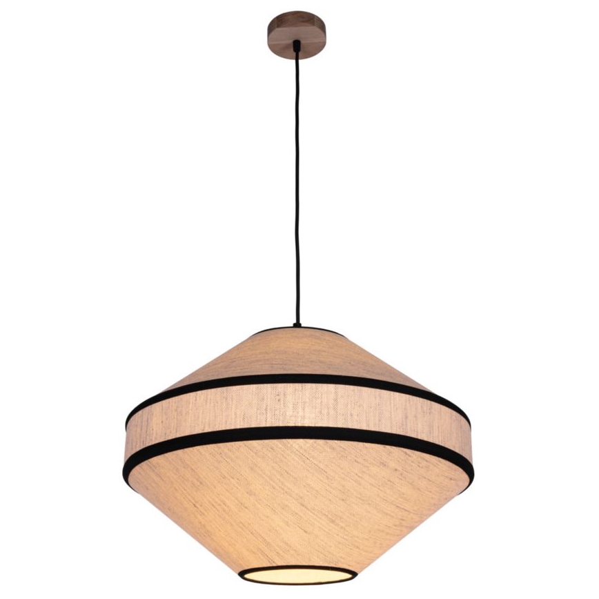 Lustra ar auklu AMIGO 1xE27/60W/230V ozols – FSC sertificēts