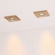 KOMPLEKTS 3x LED Iegremdējama lampa VITAR 1xGU10/5W/230V ozols – FSC sertificēts