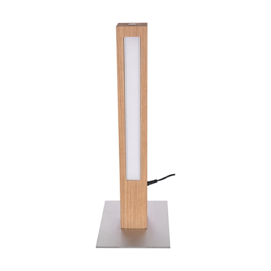 LED Aptumšojama galda lampa LEON LED/9W/230V ozols – FSC sertificēts
