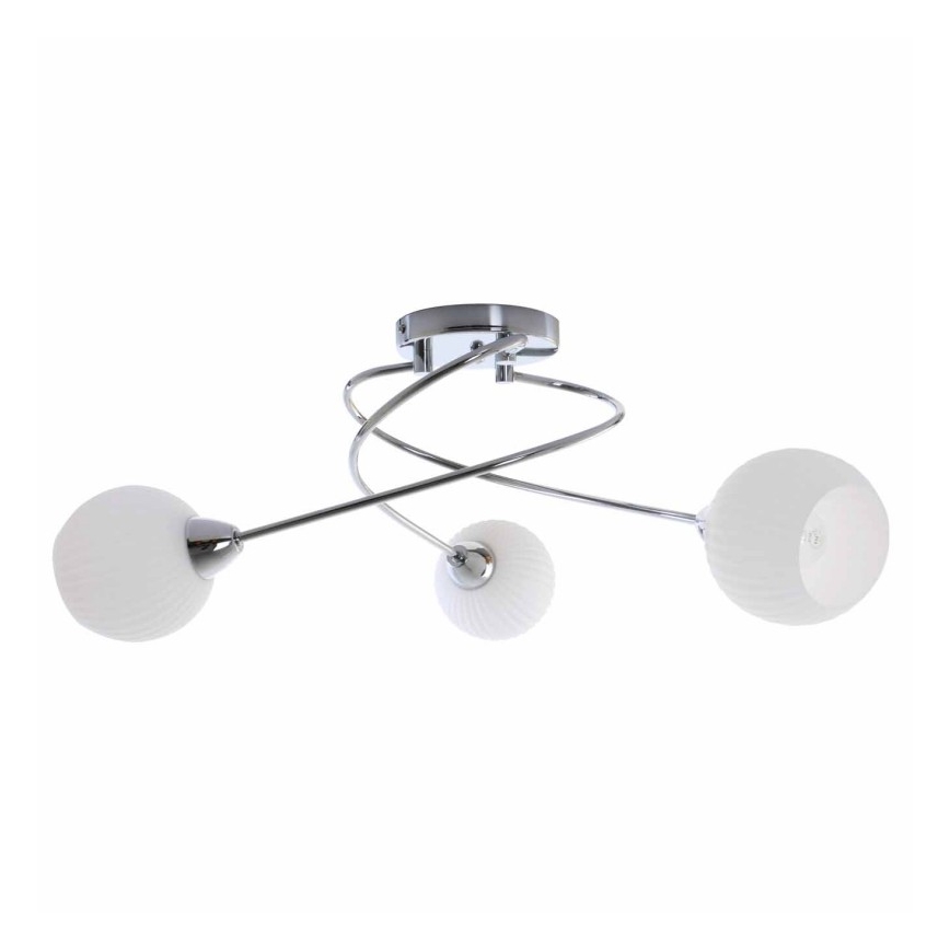 Rezerves abažūrs lustrai PAVIA d. 13,5 cm balta