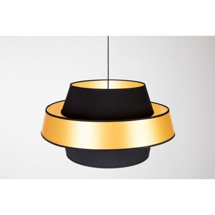 Lustra ar auklu PRETO GOLD 1xE27/60W/230V