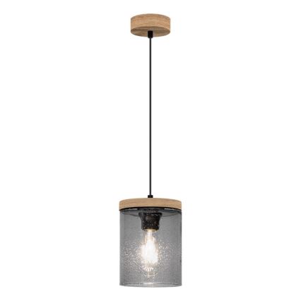 Lustra ar auklu MONSUN 1xE27/60W/230V priede