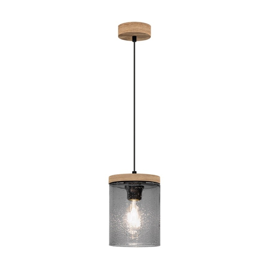 Lustra ar auklu MONSUN 1xE27/60W/230V priede