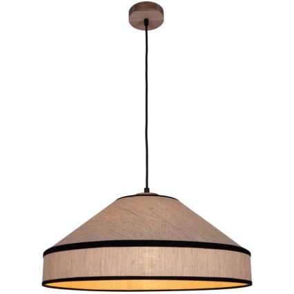 Lustra ar auklu AMIGO 1xE27/60W/230V ozols