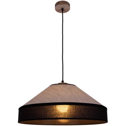 Lustra ar auklu AMIGO 1xE27/60W/230V ozols