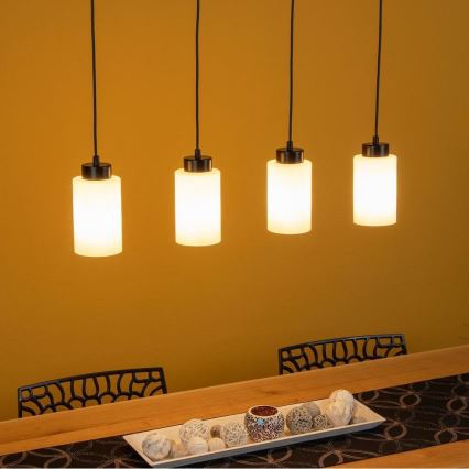 Lustra ar auklu BOSCO 4xE27/60W/230V