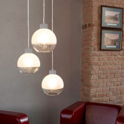 Lustra ar auklu FRESH 3xE27/60W/230V