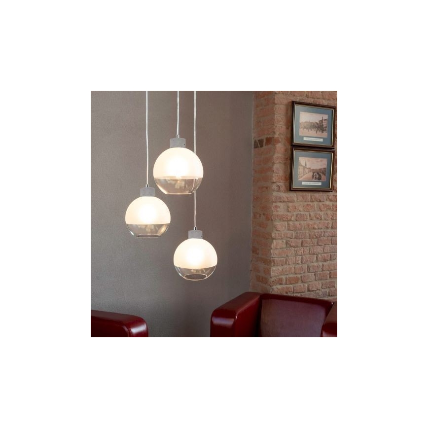 Lustra ar auklu FRESH 3xE27/60W/230V