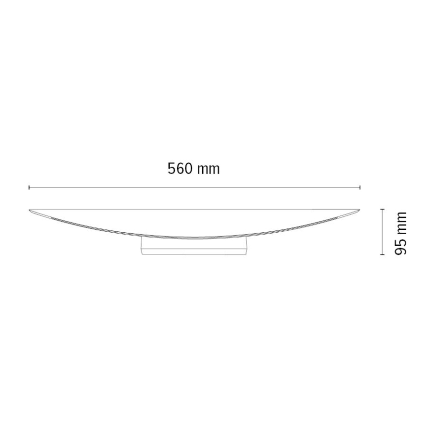 Dimmējams LED sienas gaismeklis DUBAI LED/6,5W/230V ozols