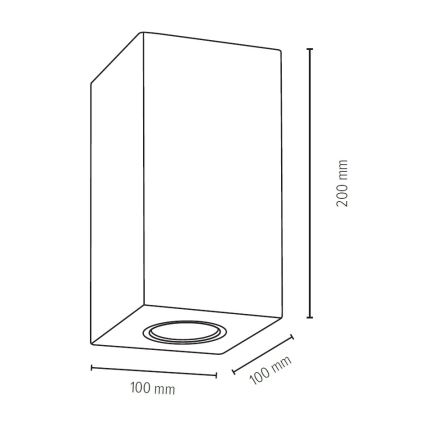 Sienas lampa WOODDREAM 2xGU10/6W/230V, bērzs - FSC sertifikāts