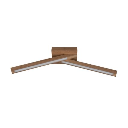 LED Virsapmetuma lustra LINUS 2xLED/4,5W/230V matēts ozols