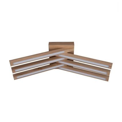 LED virsmas griestu lustra LINUS 6xLED/4,5W/230V matēts ozols