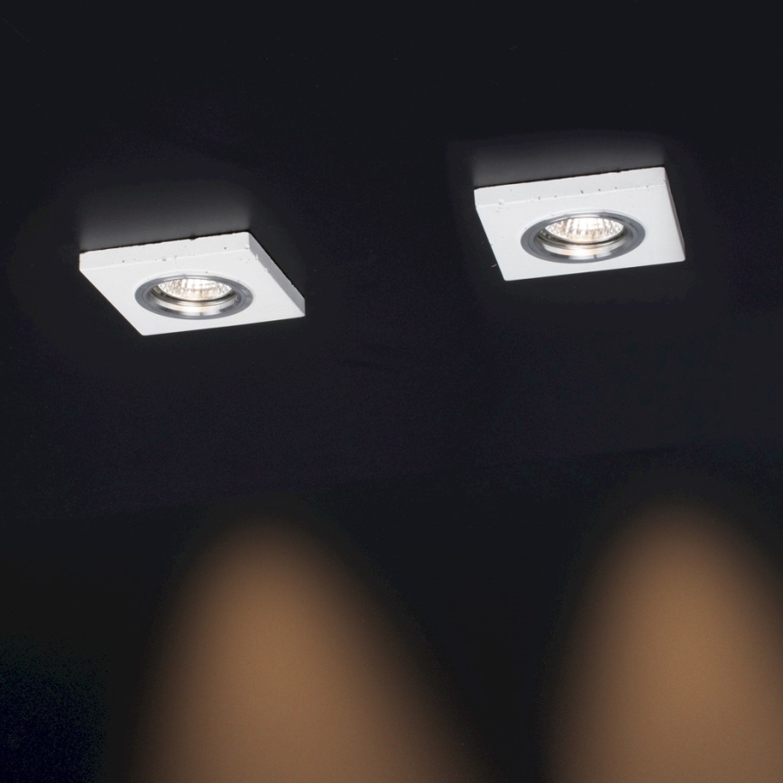 LED Iegremdējama lampa VITAR 1xGU10/5W/230V CRI 90 betons