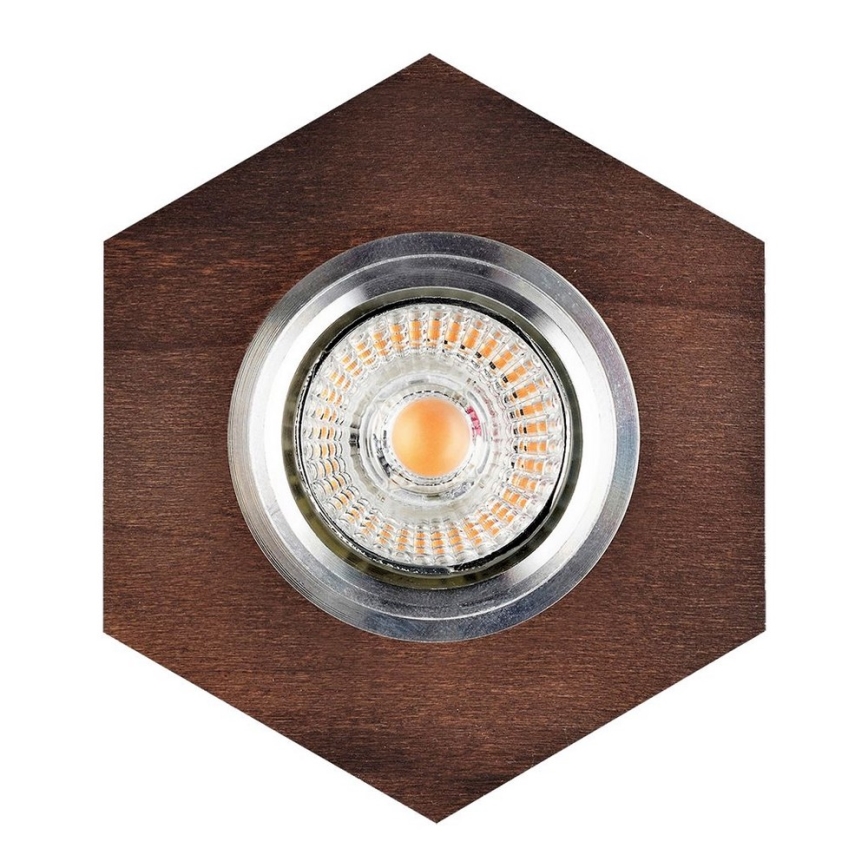 LED Iegremdējama lampa VITAR 1xGU10/5W/230V CRI 90 dižskābardis – FSC sertificēts